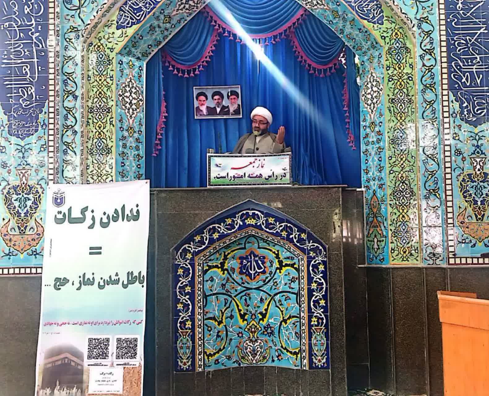 راه‌اندازی پایگاه زکات در جوین همزمان با اختصاص خطبه نماز جمعه به ترویج این فریضه الهی